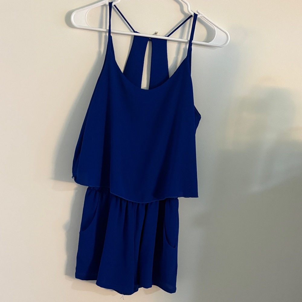 Tyche Royal Blue Jumpsuit